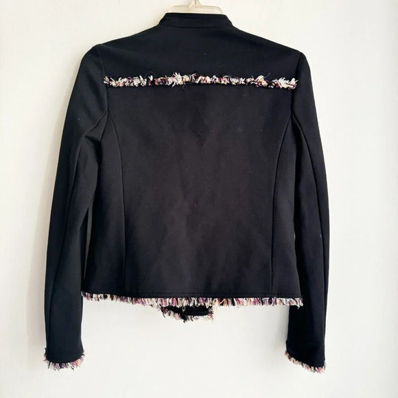 Tory Burch Tweed Detail Double Breasted Knit Fabric Jacket 0 - Picture 4 of 9